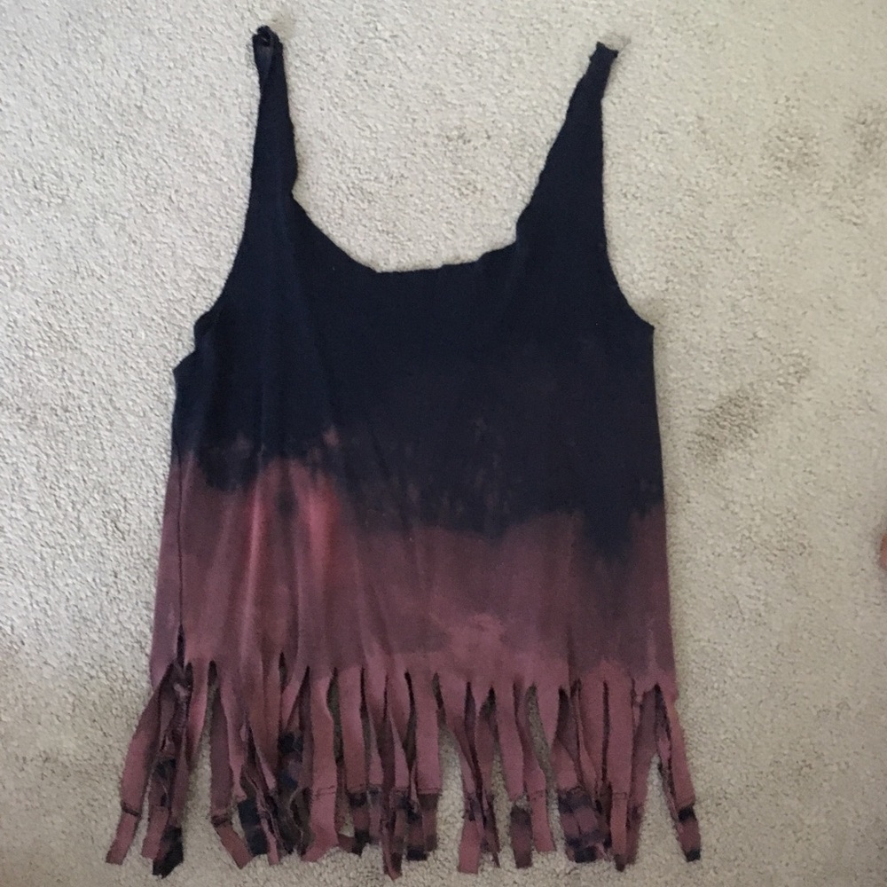 Custom dyed tank top